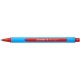 Pix SCHNEIDER Slider Edge F, rubber grip, varf fin - scriere rosie