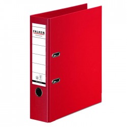 Biblioraft Falken Chromcolor, 80 mm, rosu