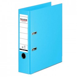 Biblioraft Falken Chromcolor, 80 mm, albastru deschis