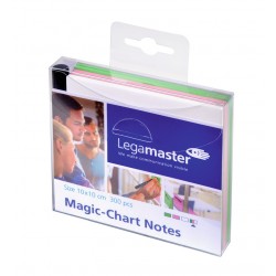 Magic-Chart Set notite colorate Legamaster, 300 file, 10 x 10 cm
