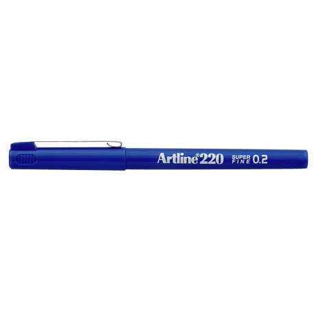 Liner ARTLINE 220, varf fetru 0.2mm - albastru