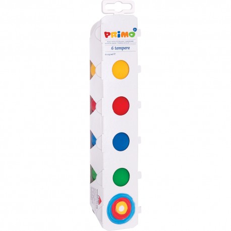 Tempera speciala Primo Morocolor, 6 culori, standard