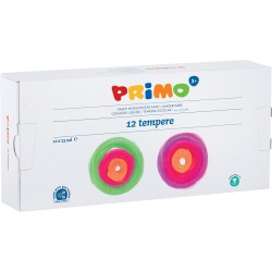 Tempera Morocolor Primo, 25 ml, 12 culori/cutie