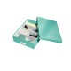 Cutie LEITZ Organizer Click & Store medie - turcoaz