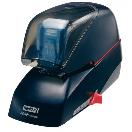 Capsator electric, 80 coli, RAPID Supreme 5080e - negru