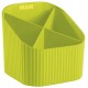 Suport pentru instrumente de scris, 4 compartimente, HAN X-Loop Trend-Colours - lemon
