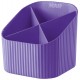 Suport pentru instrumente de scris, 4 compartimente, HAN X-Loop Trend-Colours - lila