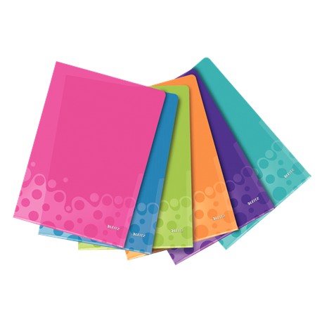 Mapa de protectie LEITZ Wow cu deschidere laterala si superioara, 6 buc/set - diverse culori
