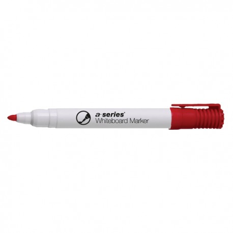 Marker pentru tabla A-series, varf rotund, 2 mm, rosu