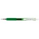 Pix cu gel PENAC Inketti, rubber grip, 0.5mm, corp verde transparent - scriere verde