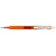 Pix cu gel PENAC Inketti, rubber grip, 0.5mm, corp orange transparent - scriere orange