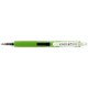 Pix cu gel PENAC Inketti, rubber grip, 0.5mm, corp verde lime transparent - scriere verde lime