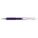 Pix cu gel PENAC Inketti, rubber grip, 0.5mm, corp violet transparent - scriere violet