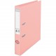 Biblioraft A4, plastifiat PP/PP, margine metalica, 50 mm, ESSELTE No. 1 Power - piersica