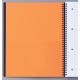 Caiet cu spirala A4 , OXFORD International Activebook, 80 file-80g/mp, 4 perf., coperta PP - dictando