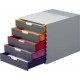 Organizator cu 5 sertare Durable Varicolor