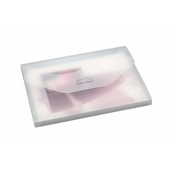 Mapa plastic A4, pentru documente, 20mm latime, Avanti College box - transparent