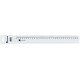 Rigla din plastic transparent, 30cm, ALCO