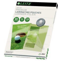 Folie LEITZ UDT pentru laminare la cald, A4, 80 microni 100 folii/top