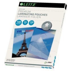 Folie LEITZ UDT pentru laminare la cald, A4, 100 microni 100 folii/top