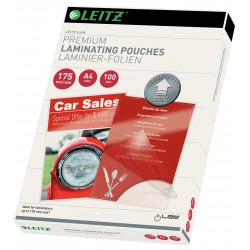 Folie LEITZ UDT pentru laminare la cald, A4, 175 microni 100 folii/top