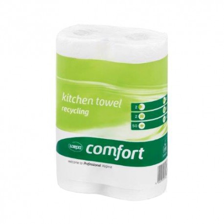 Prosop bucatarie Wepa Comfort,2 str, alba, 2 role/set Prosop bucatarie Wepa Comfort,2 str, alba, 2 role/set