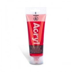 Tempera acrilica Primo 75 ml, rosu