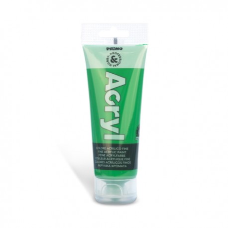 Tempera acrilica Primo 75 ml, verde deschis