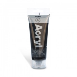 Tempera acrilica Primo 75 ml, negru