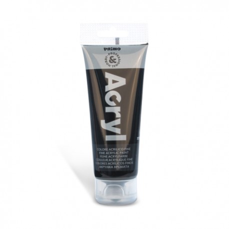 Tempera acrilica Primo 75 ml, negru