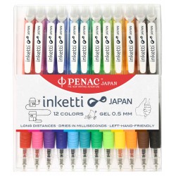 Set pixuri cu gel Penac Inketti, 12 culori