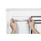 Top magnetic Duraframe A4, gri