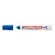 Marker permanent Edding 950 Industrial, corp plastic, varf rotund, 10mm, albastru