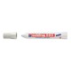Marker permanent Edding 950 Industrial, corp plastic, varf rotund, 10mm, alb