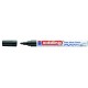 Marker permanent Edding 751 cu vopsea, corp metalic, varf rotund, 1-2 mm, negru