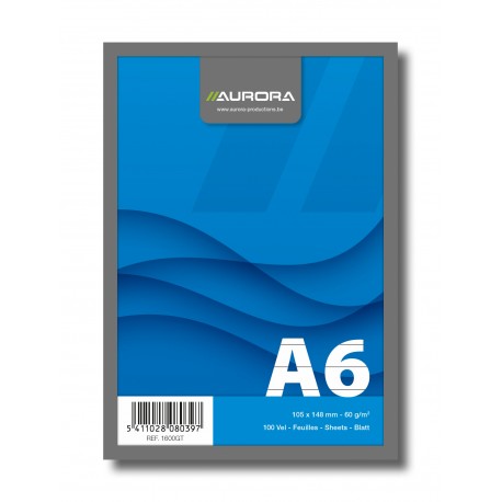 Blocnotes capsat, A6, 100 file - 60g/mp, microperforatii, AURORA Office - dictando Blocnotes capsat, A6, 100 file - 60g/mp, microperforatii, AURORA Office - dictando