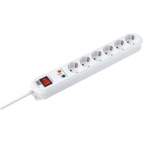 Prelungitor Smart 6 prize schuko, cablu de 1.5 m Prelungitor Smart 6 prize schuko, cablu de 1.5 m