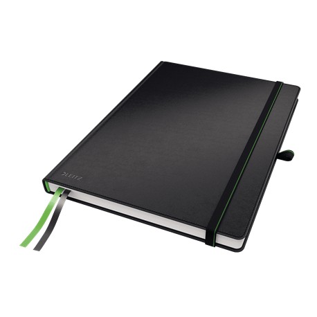 Caiet de birou A4, LEITZ Complete, dictando - negru