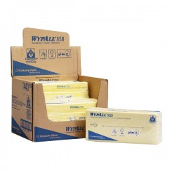 Lavete Kimberly-Clark Wypall X50, galbene, 50 bucati/set