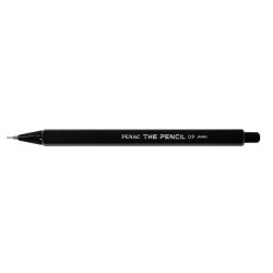 Creion mecanic PENAC The Pencil, rubber grip, 0.9mm, varf plastic - corp negru