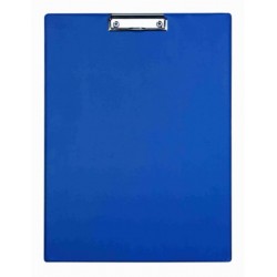 Clipboard simplu A3 - portrait, plastifiat PVC, ALCO - albastru