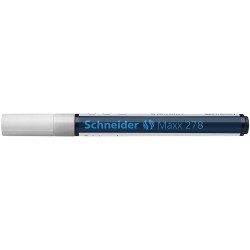 Marker pe baza de vopsea Schneider Maxx 278, alb