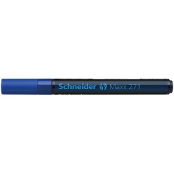 Marker cu vopsea SCHNEIDER Maxx 271, varf rotund 1-3mm - albastru