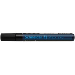 Marker cu vopsea SCHNEIDER Maxx 270, varf rotund 1-3mm - negru