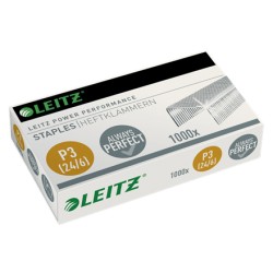 Capse LEITZ Power Performance, P3, 24/6, 1000 buc/cutie