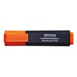 Textmarker varf lat, Office Products - portocaliu