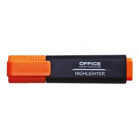 Textmarker varf lat, Office Products - portocaliu