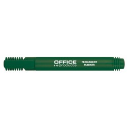 Permanent marker, varf rotund, corp plastic, Office Products - verde