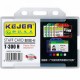 Suport PP-PVC rigid, pentru ID carduri, 85 x 54mm, orizontal, 5 buc/set, KEJEA - transparent