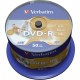 DVD-R Verbatim SL 16X 4.7GB 50PK Spindle Wide Inkjet Printable No ID Brand